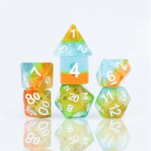 Celestial Series - Ocean Dusk - Rollespilsterninger - Sirius Dice